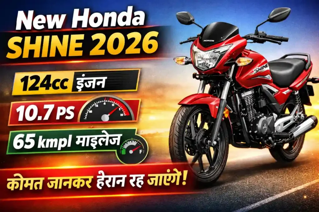 New Honda Shine 2026