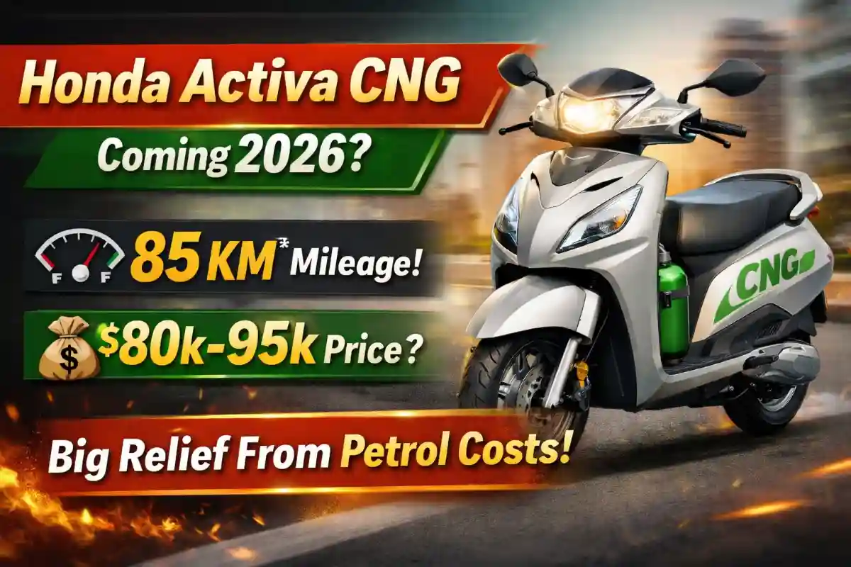 Honda Activa CNG Scooter 2026
